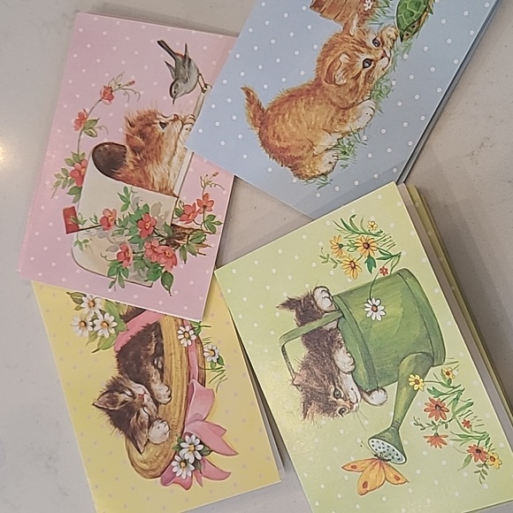 New 😺 Kitty Blank Stationary Cards - Picture 1 of 7